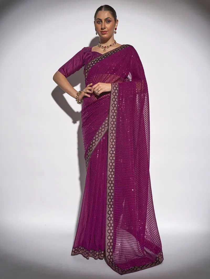kalishtha OP 156 To 285 Georgette Party Wear Saree Wholesale In India